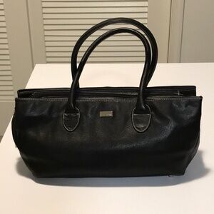 Like new Perlina small black leather bag purse